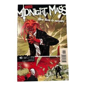 Vertigo Midnight Mass Comic Book‎ Issue #6 August Horror Mature Readers